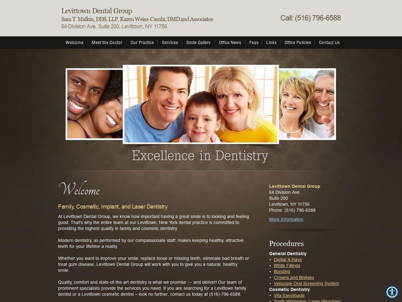 Levittown Dental Group screenshot