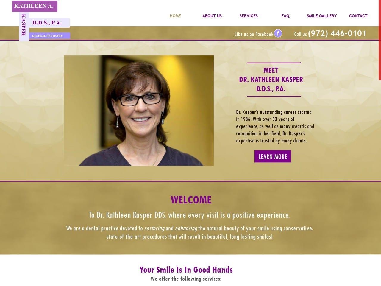Dr. Kathleen A. Kasper DDS