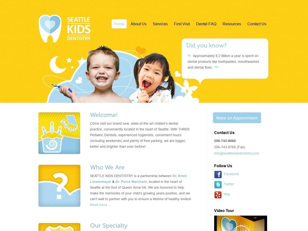 Seattle Kids Dentistry screenshot