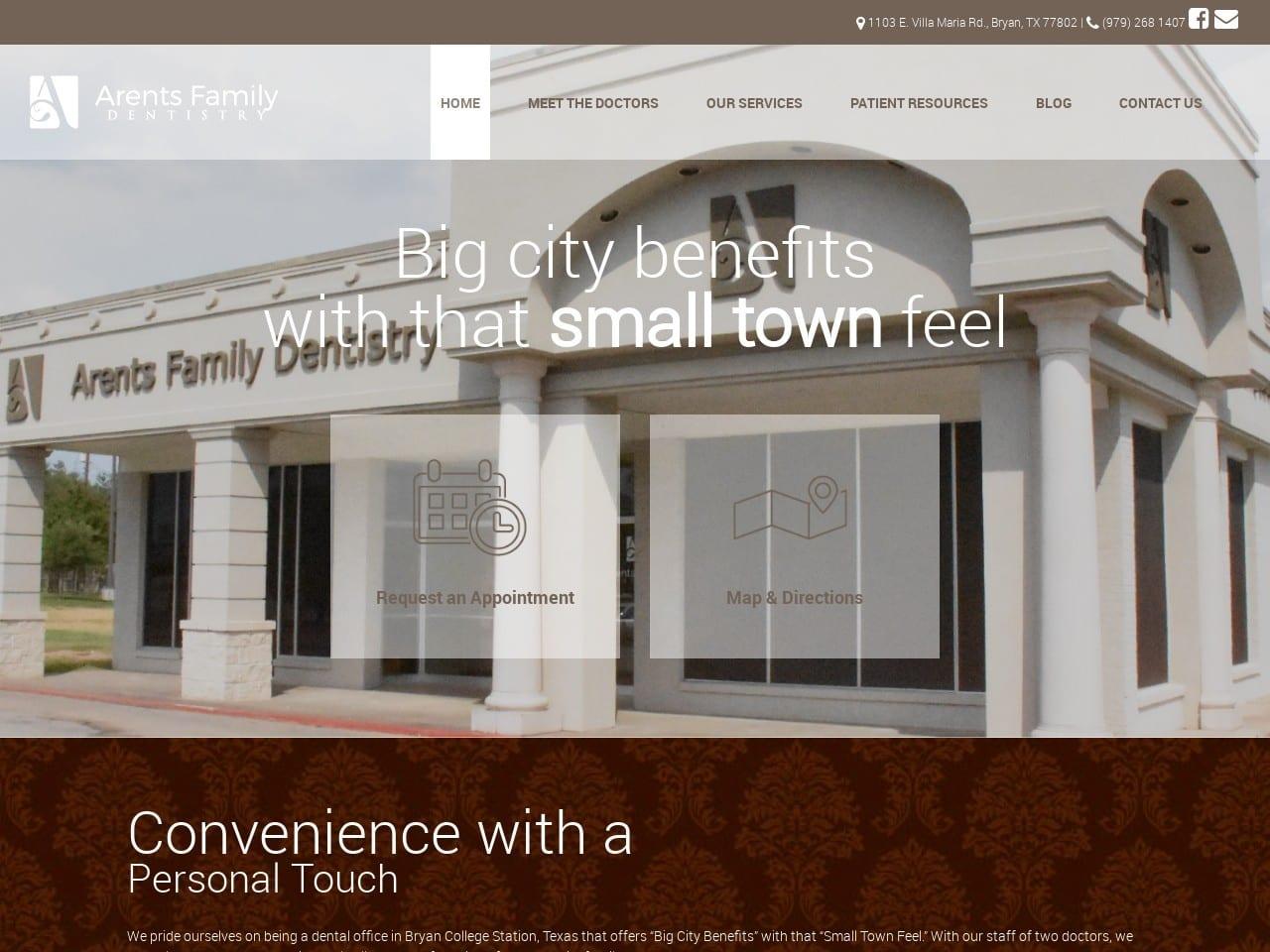 Arents Family Dentistry Arents James B DDS