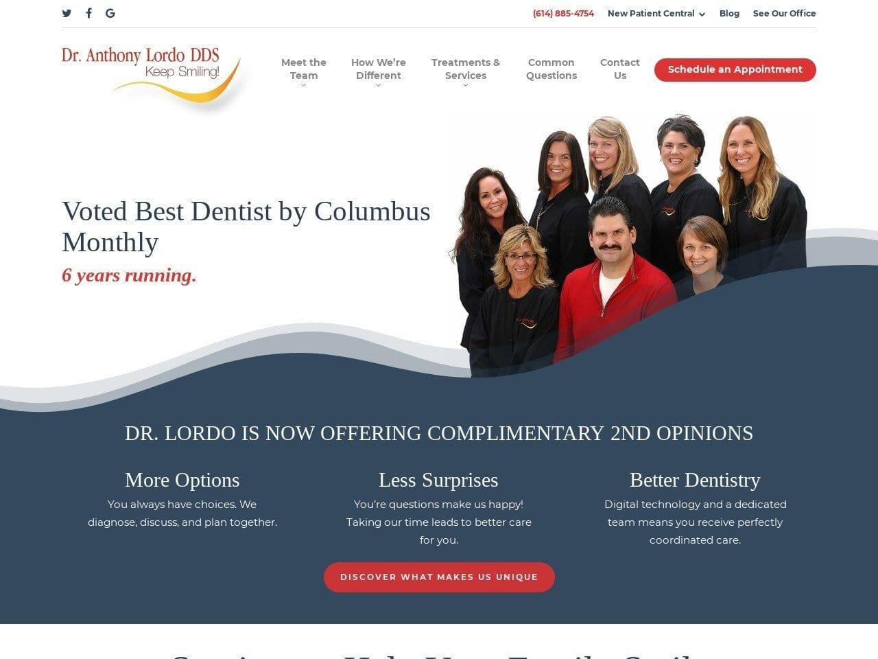 Dr. Anthony Lordo DDS screenshot