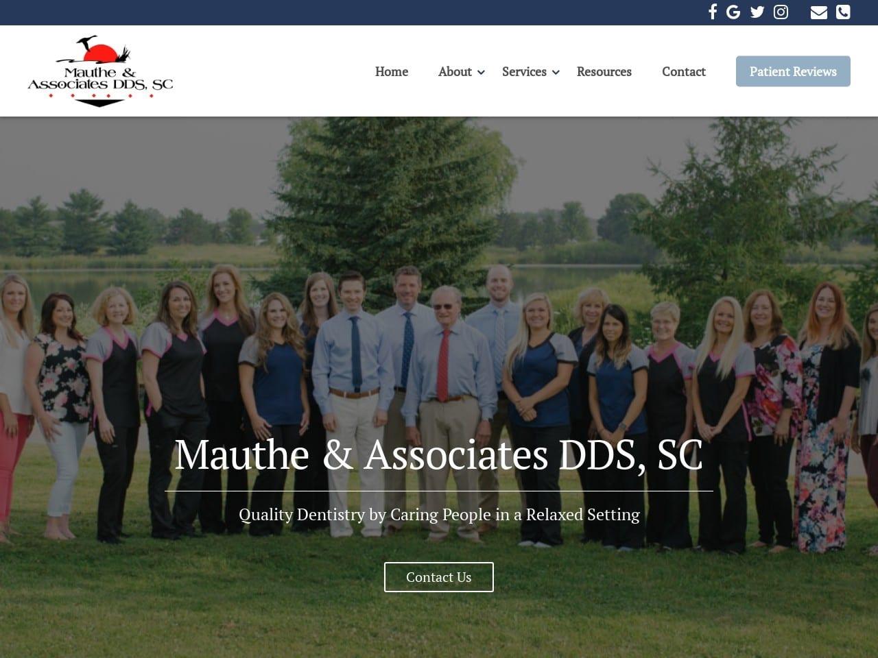 Mauthe William C Dds Dentist