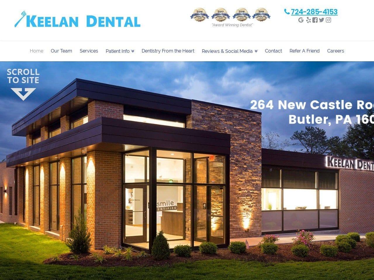 Keelan Dental screenshot