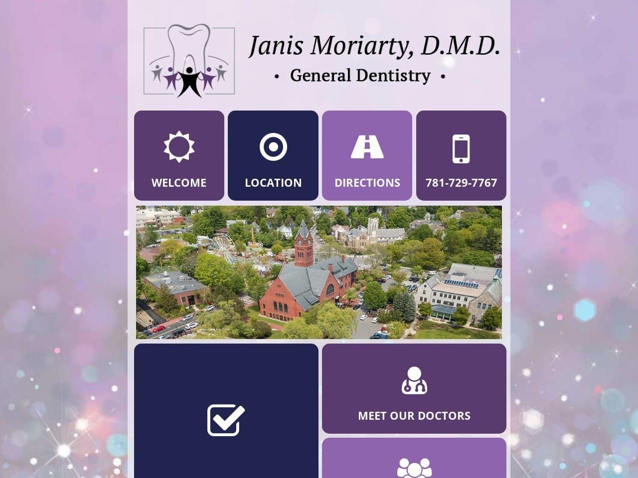 Janis Moriarty, DMD screenshot