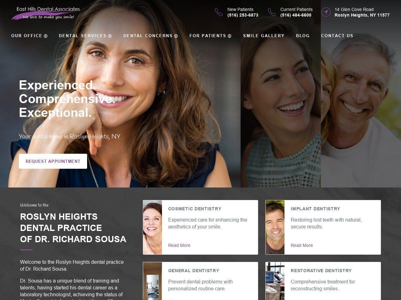 Richard A Sousa DDS screenshot