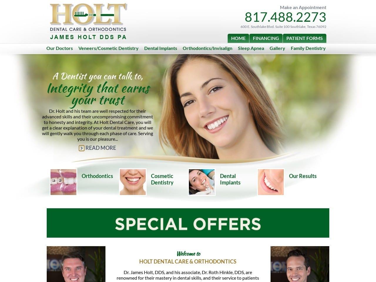 Holt Dental Care screenshot