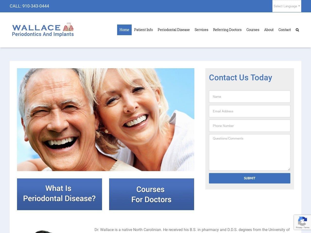 Wallace Stephen C DDS MHS screenshot