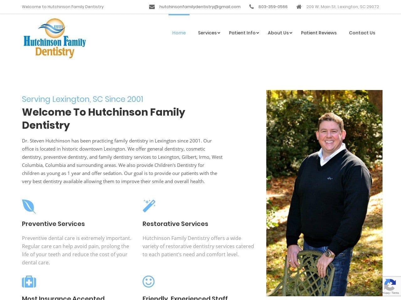 Hutchinson Family Dentistry screenshot