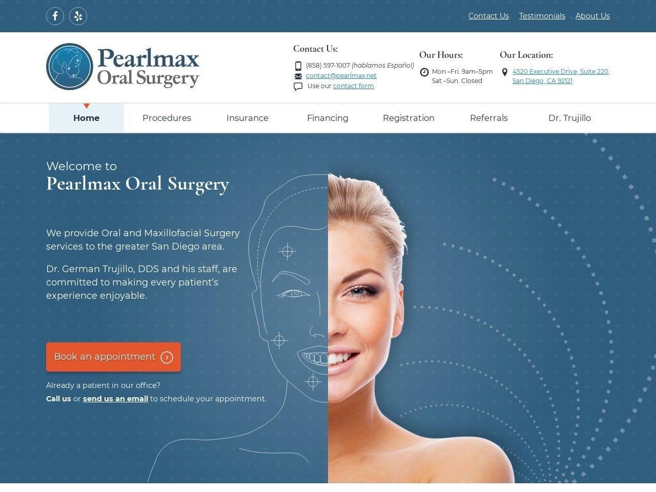 Pearlmax Oral Surgery screenshot