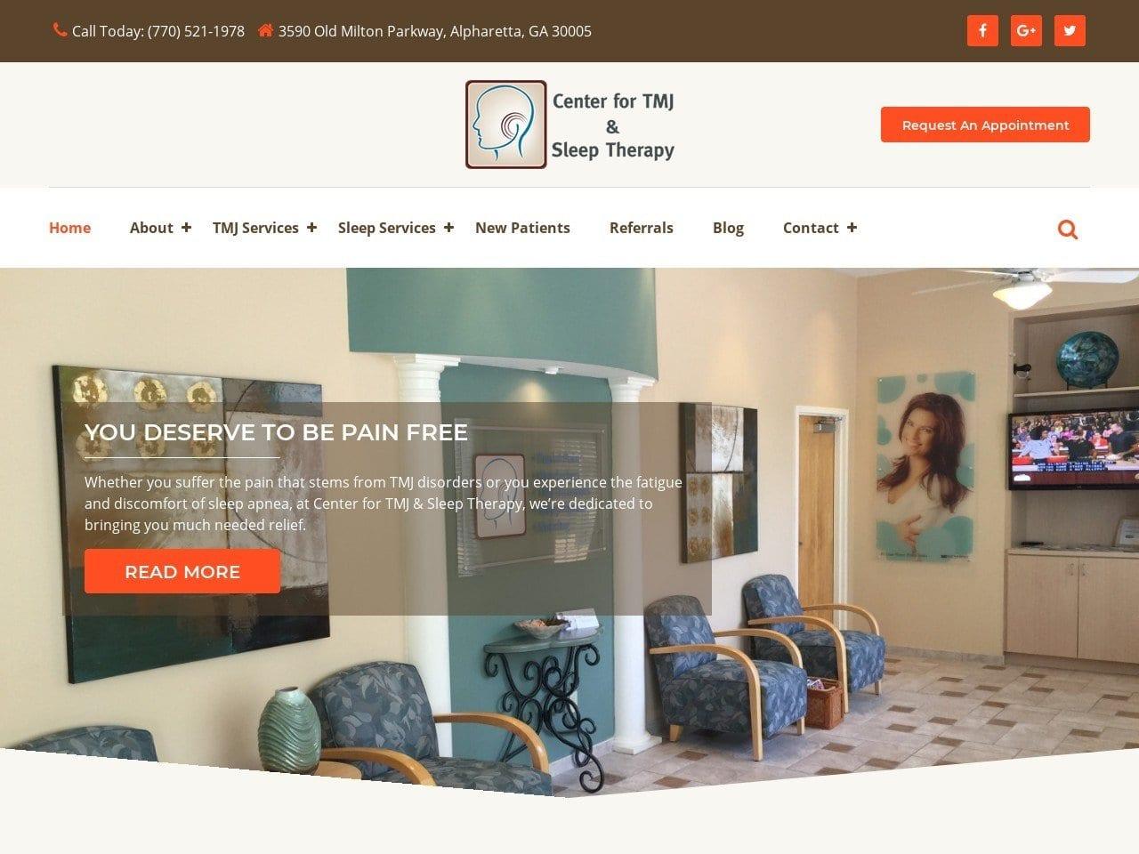 Center for TMJ Therapy
