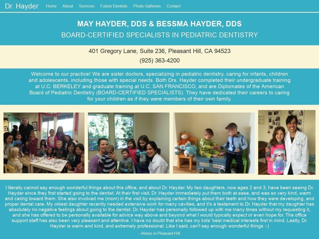 May Hayder DDS Pediatric Dentistry
