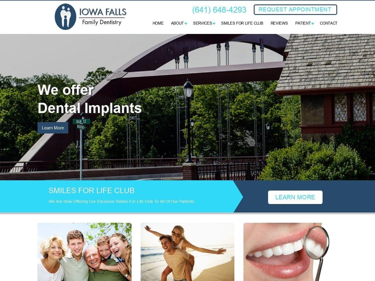 Iowa Falls Family Dentistry screenshot