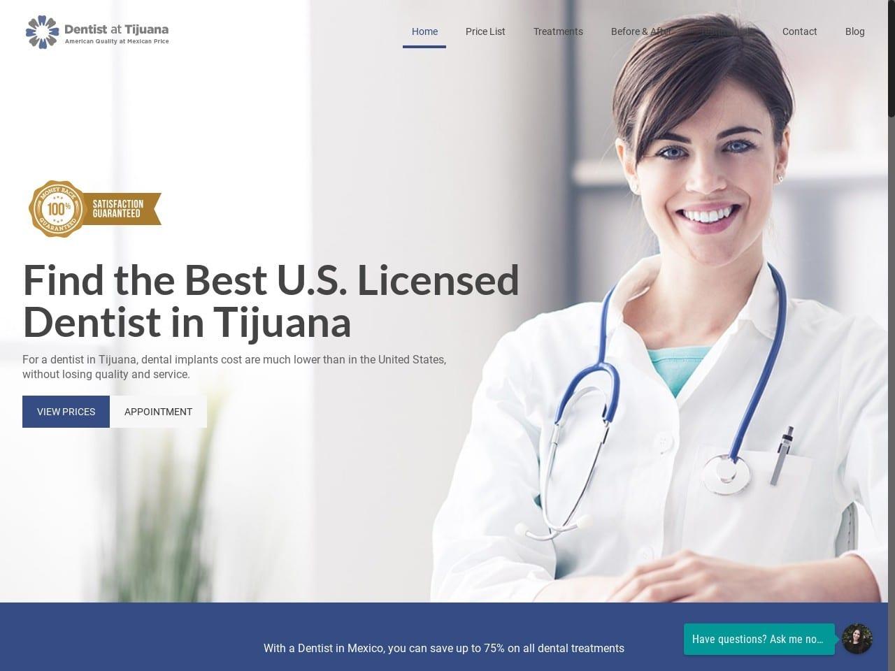 Dentist at Tjuana