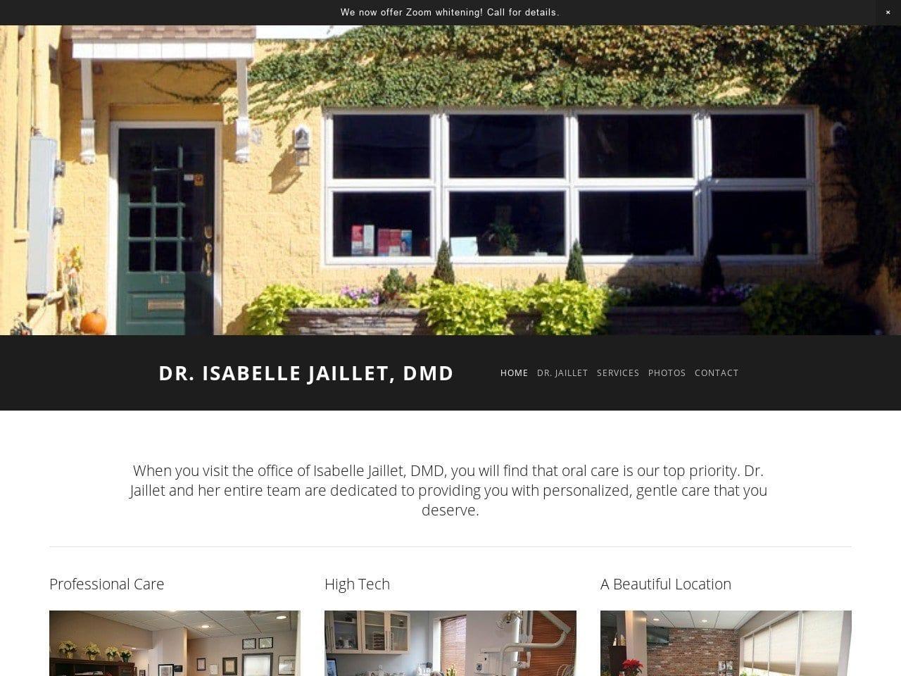 Dr. Isabelle Jaillet DMD screenshot