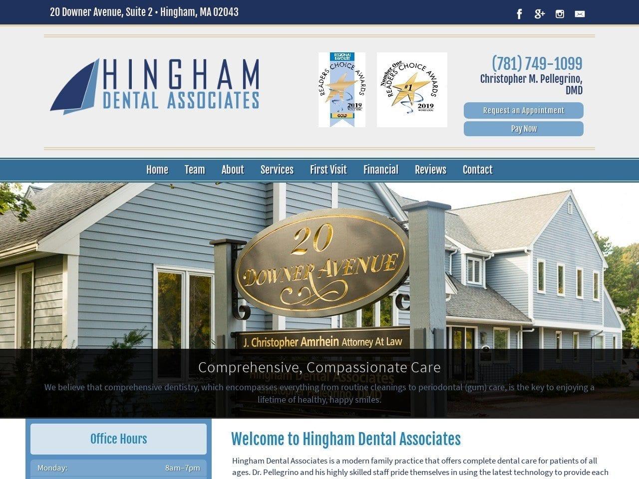Hingham Dental Associates screenshot