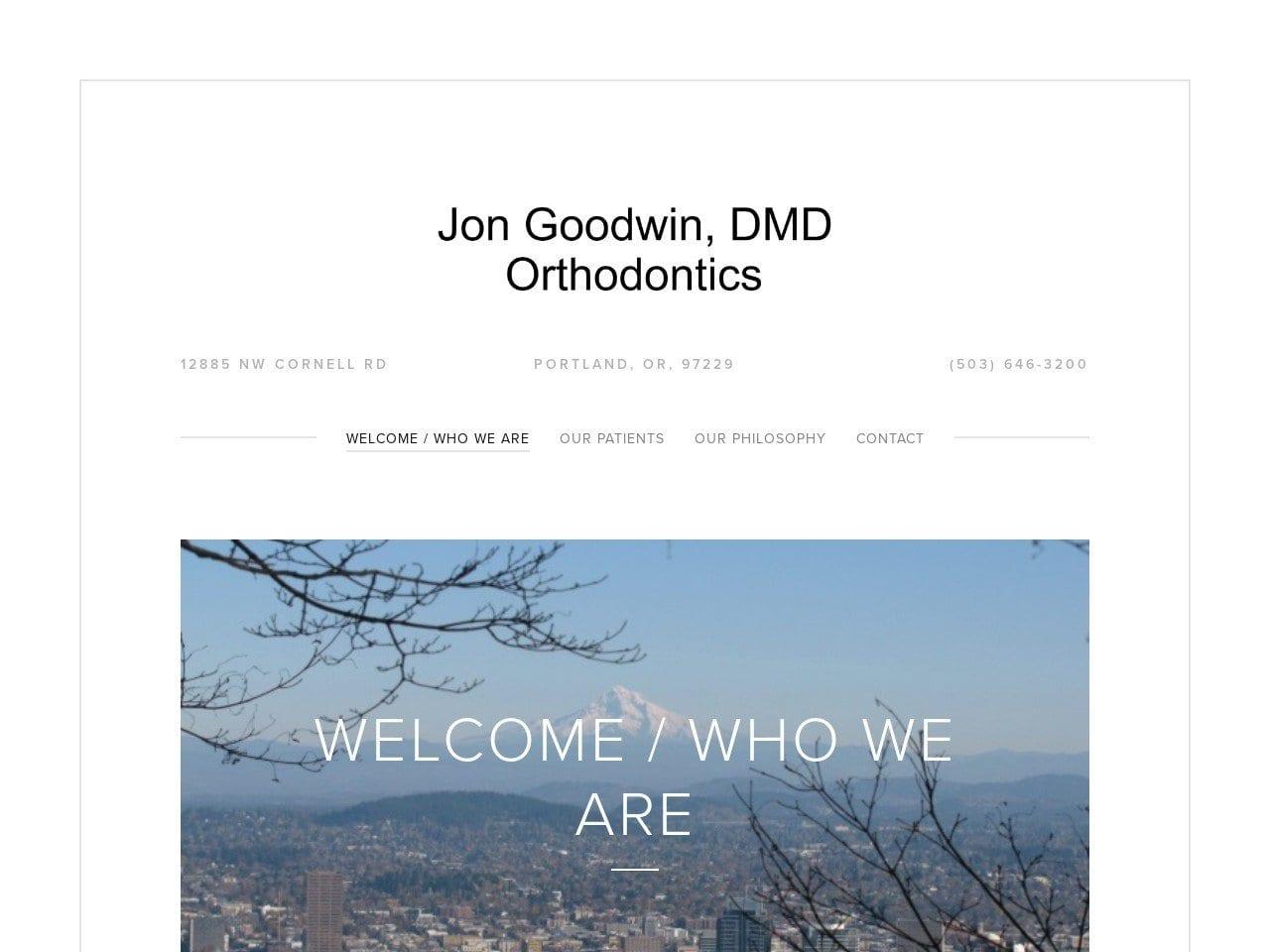 Dr. Jon L. Goodwin DMD screenshot