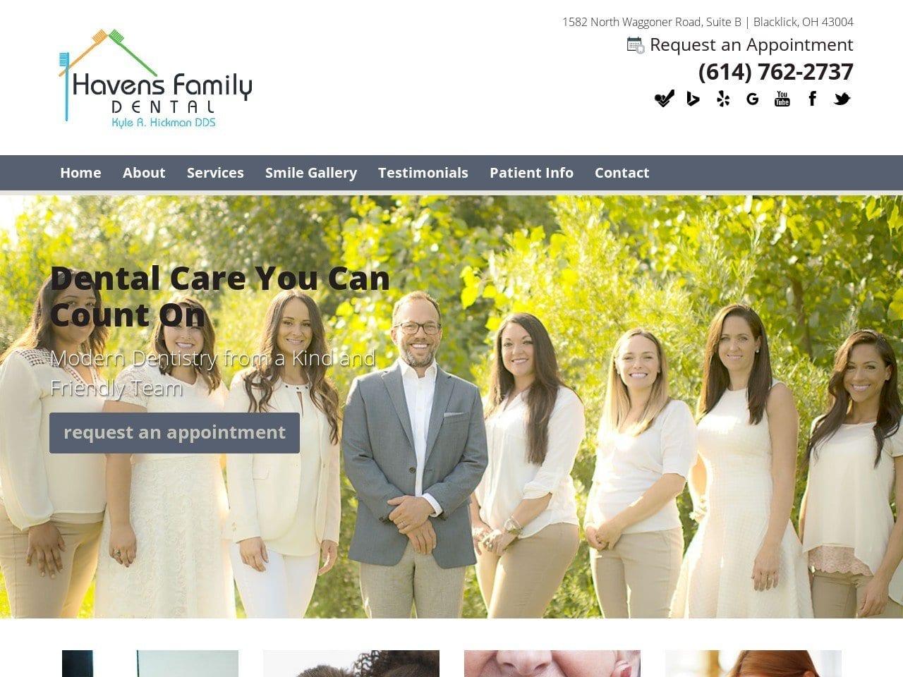 Havens Family Dental Kyle R Hickman DDS
