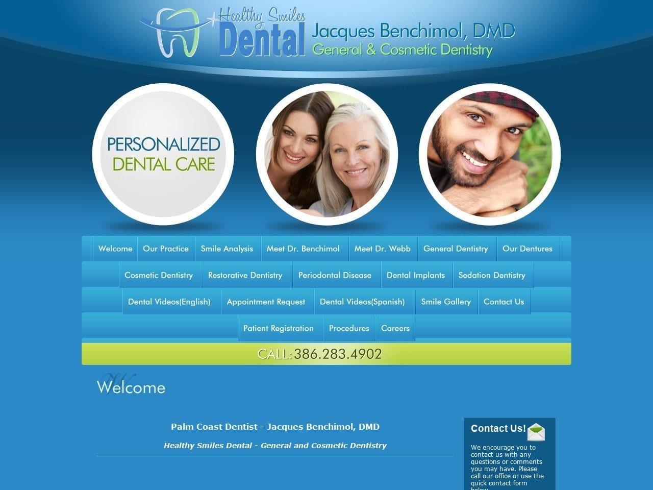 Palm Coast Dentist - Jacques Benchimol, DMD