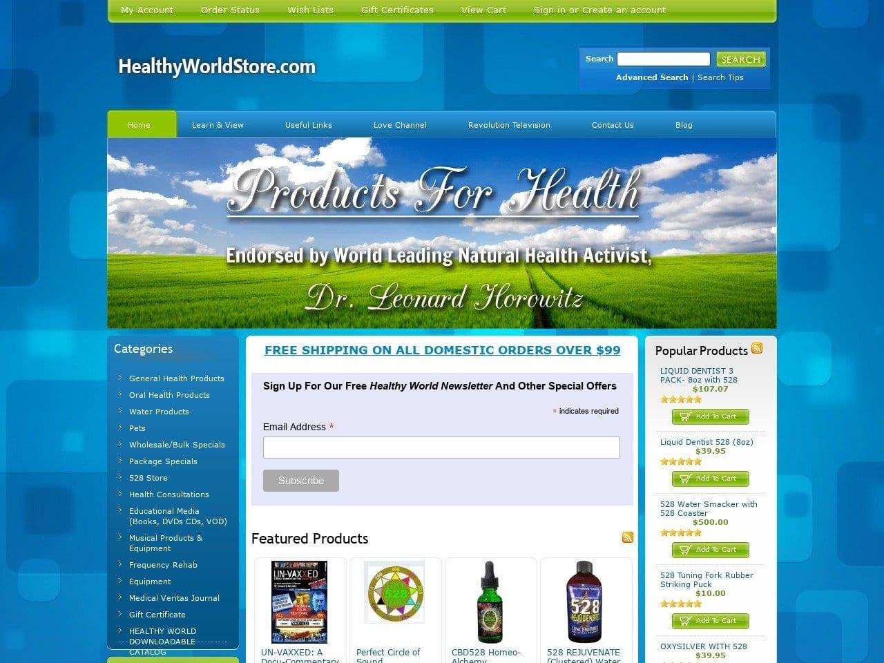Healthy World Distributing LLC