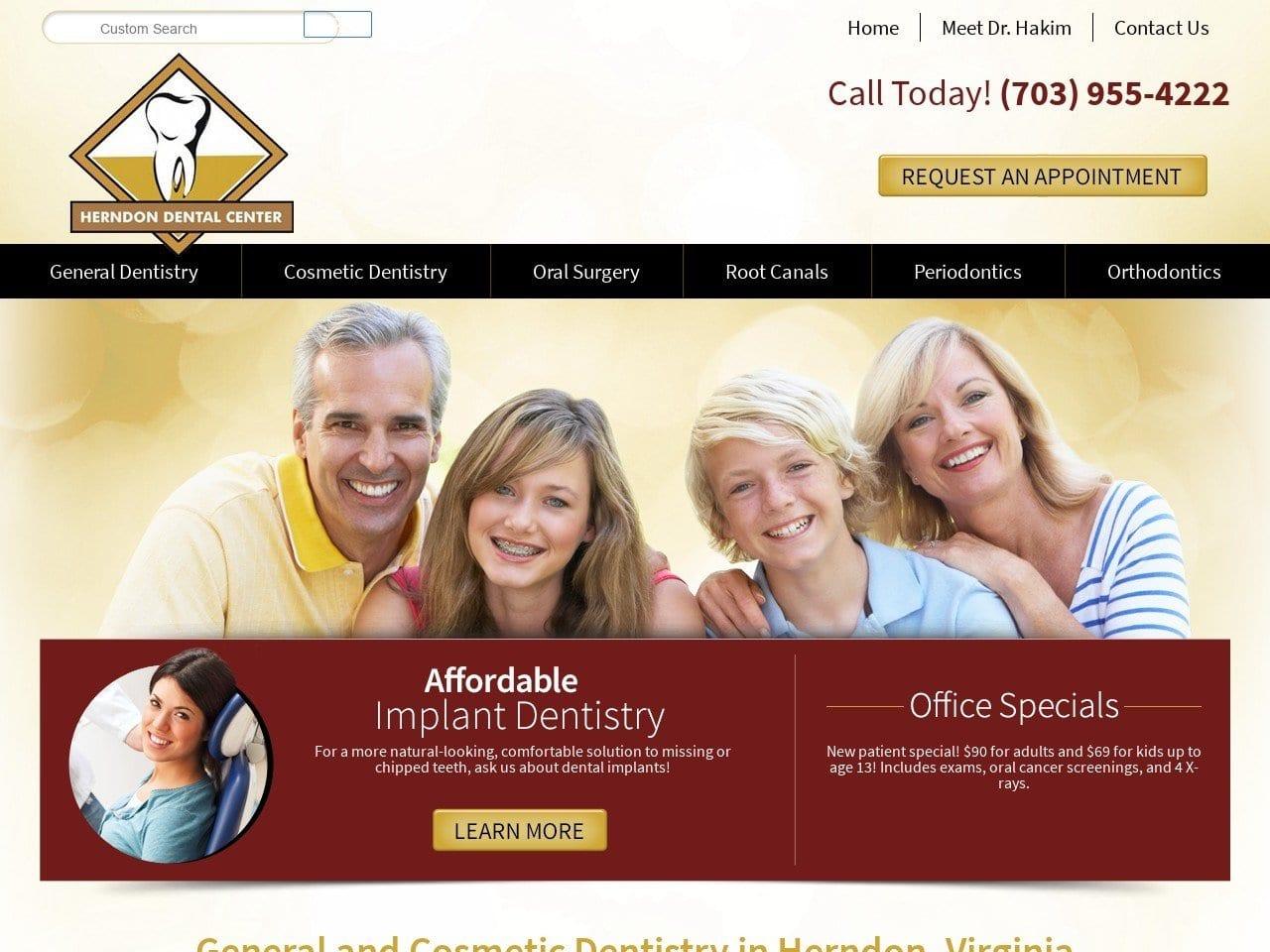 Herndon Dental Center screenshot