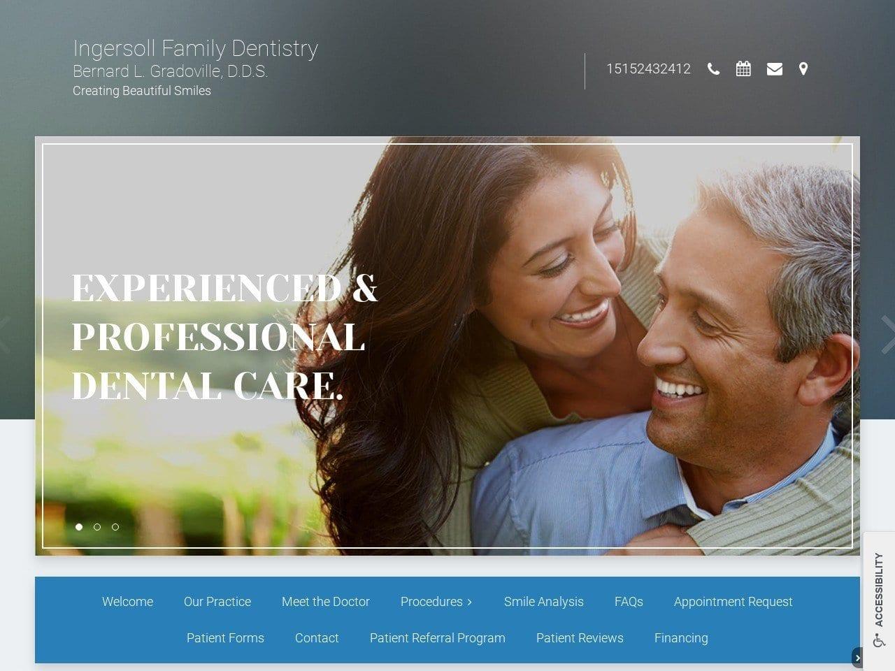 Ingersoll Family Dentistry Bernard L. Gradoville, D.D.S.