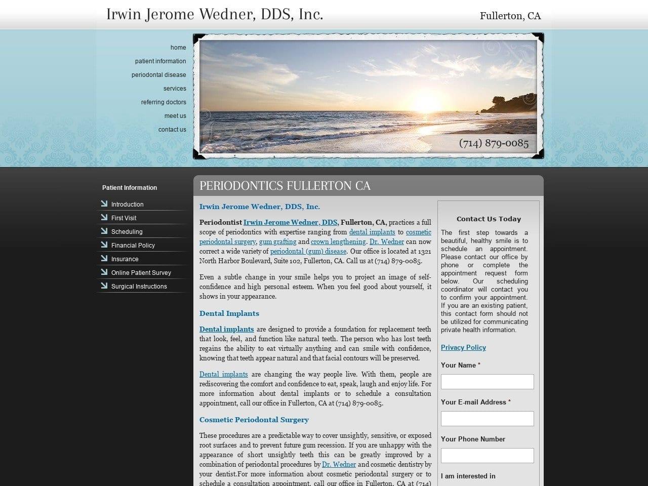 Irwin Jerome Wedner DDS Inc.