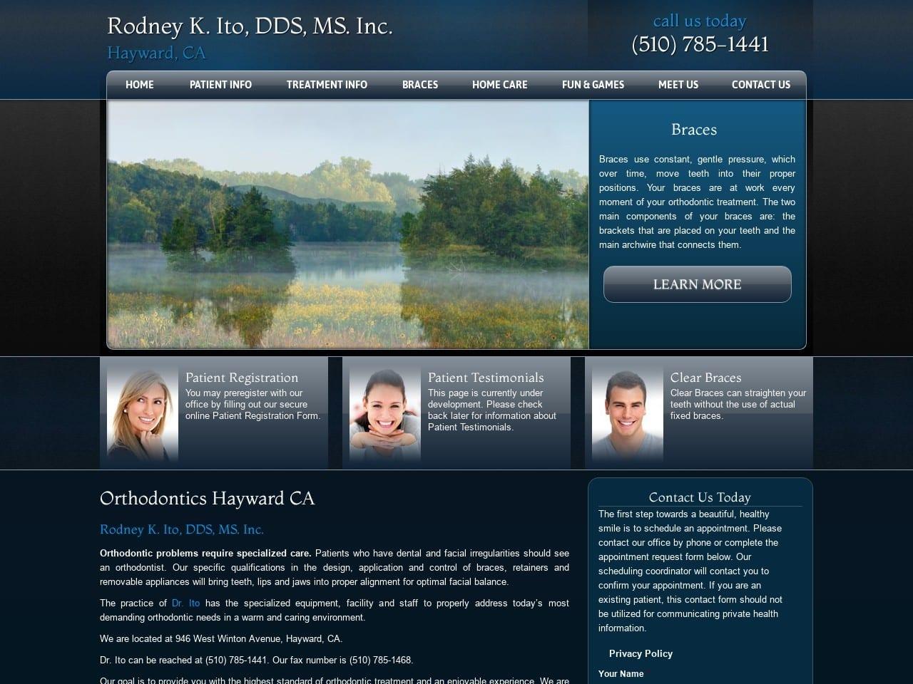 Rodney K. Ito, DDS, MS. Inc.