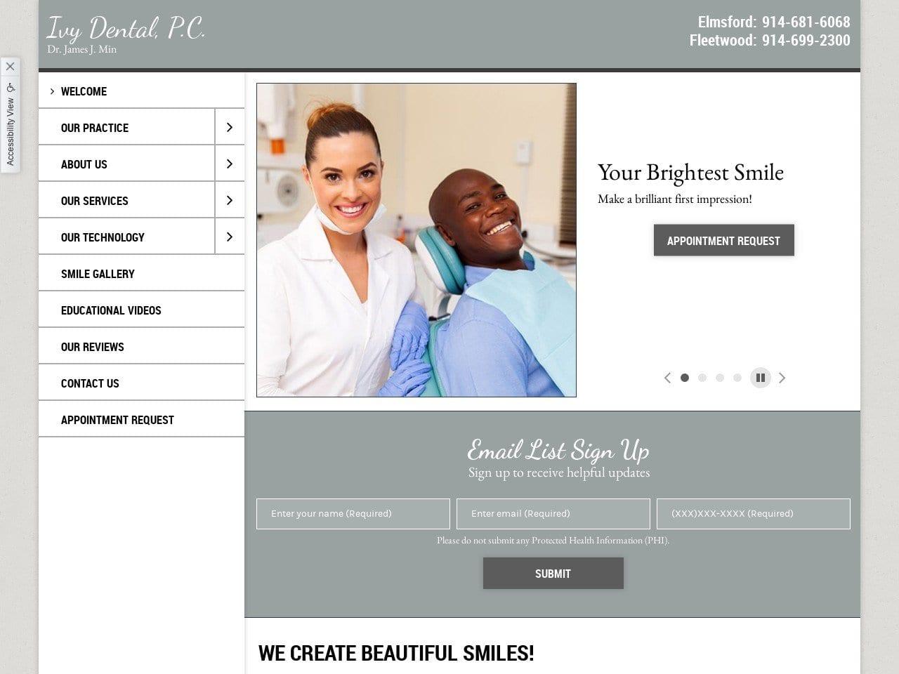Ivy Dental PC screenshot