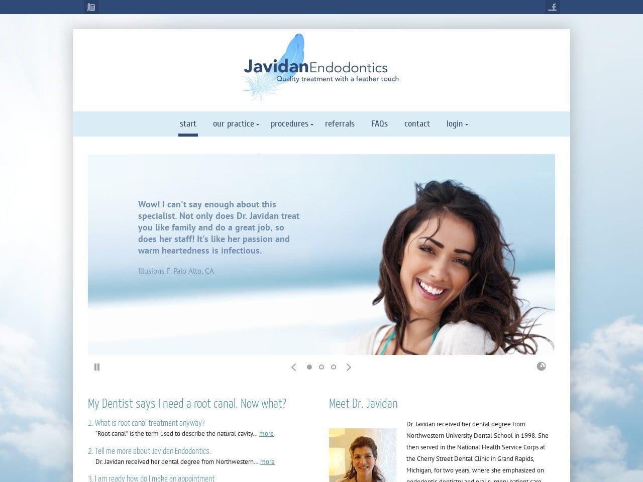 Javidan Endodontics screenshot