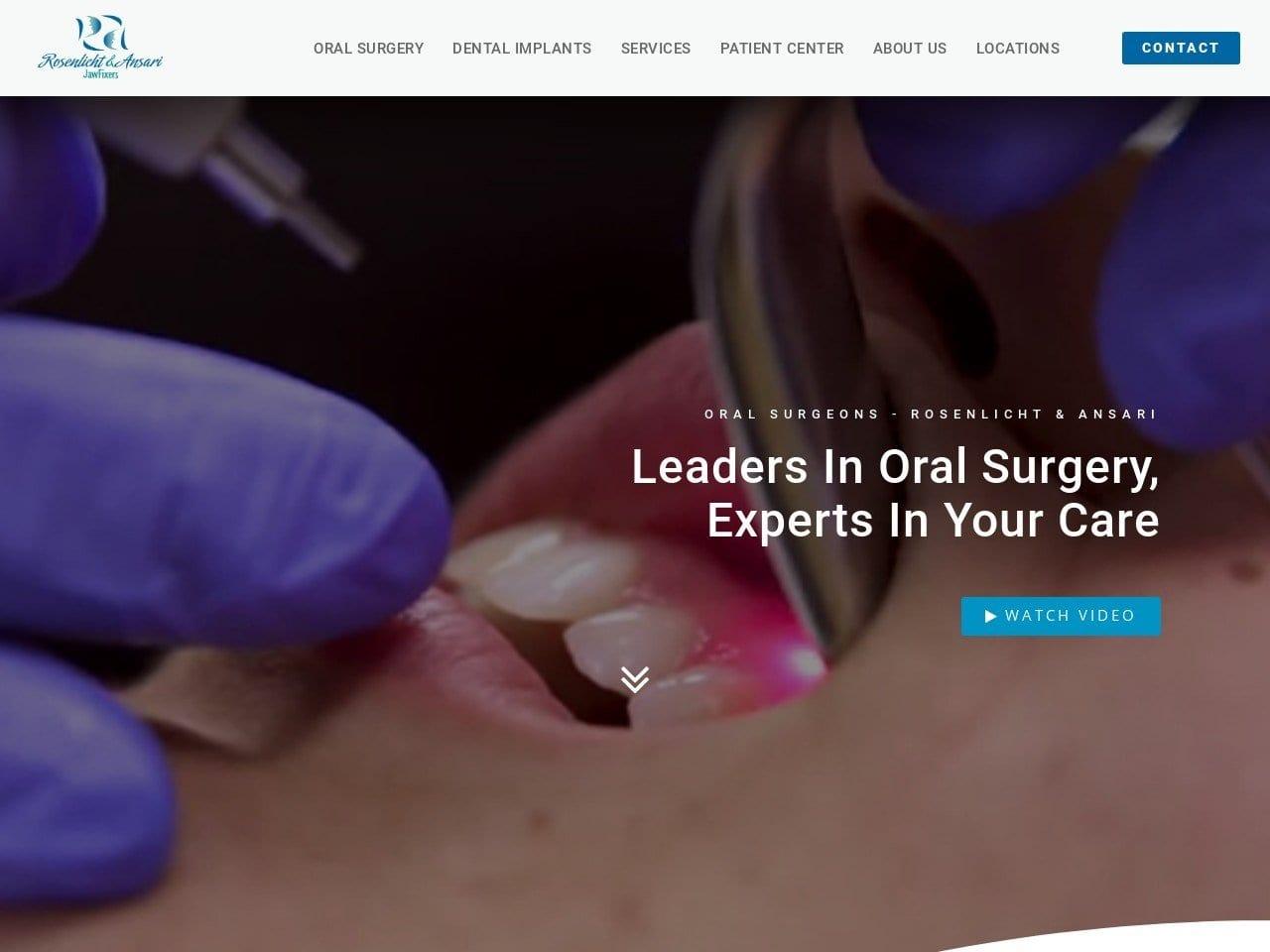 Rosenlicht & Ansari Oral Facial Implant Surgery