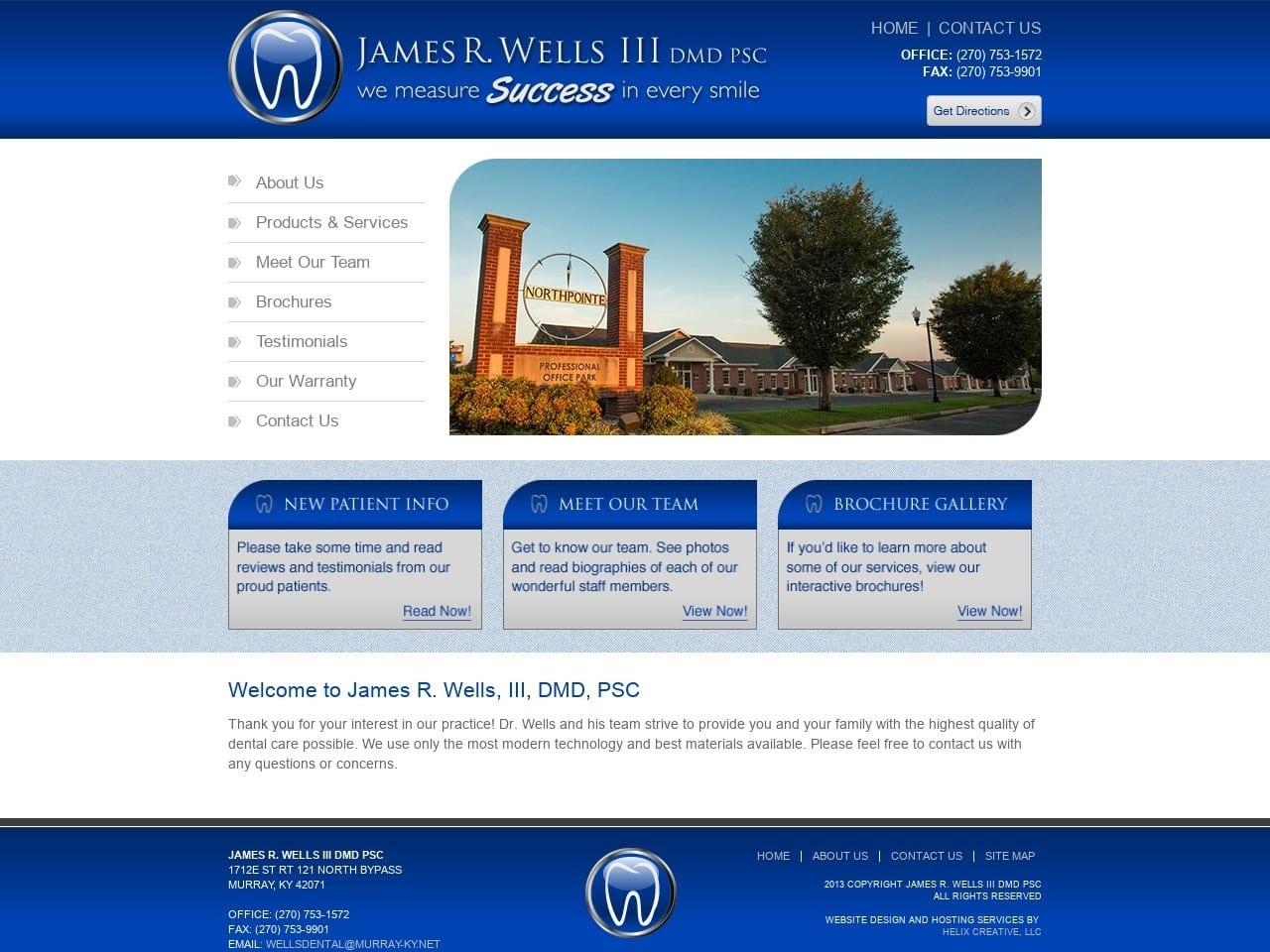 Dr. James R. Wells III DMD