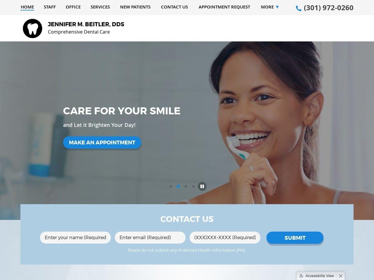 Dr. Jennifer M. Beitler DDS