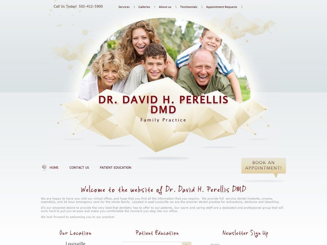 Perellis David H DDS screenshot