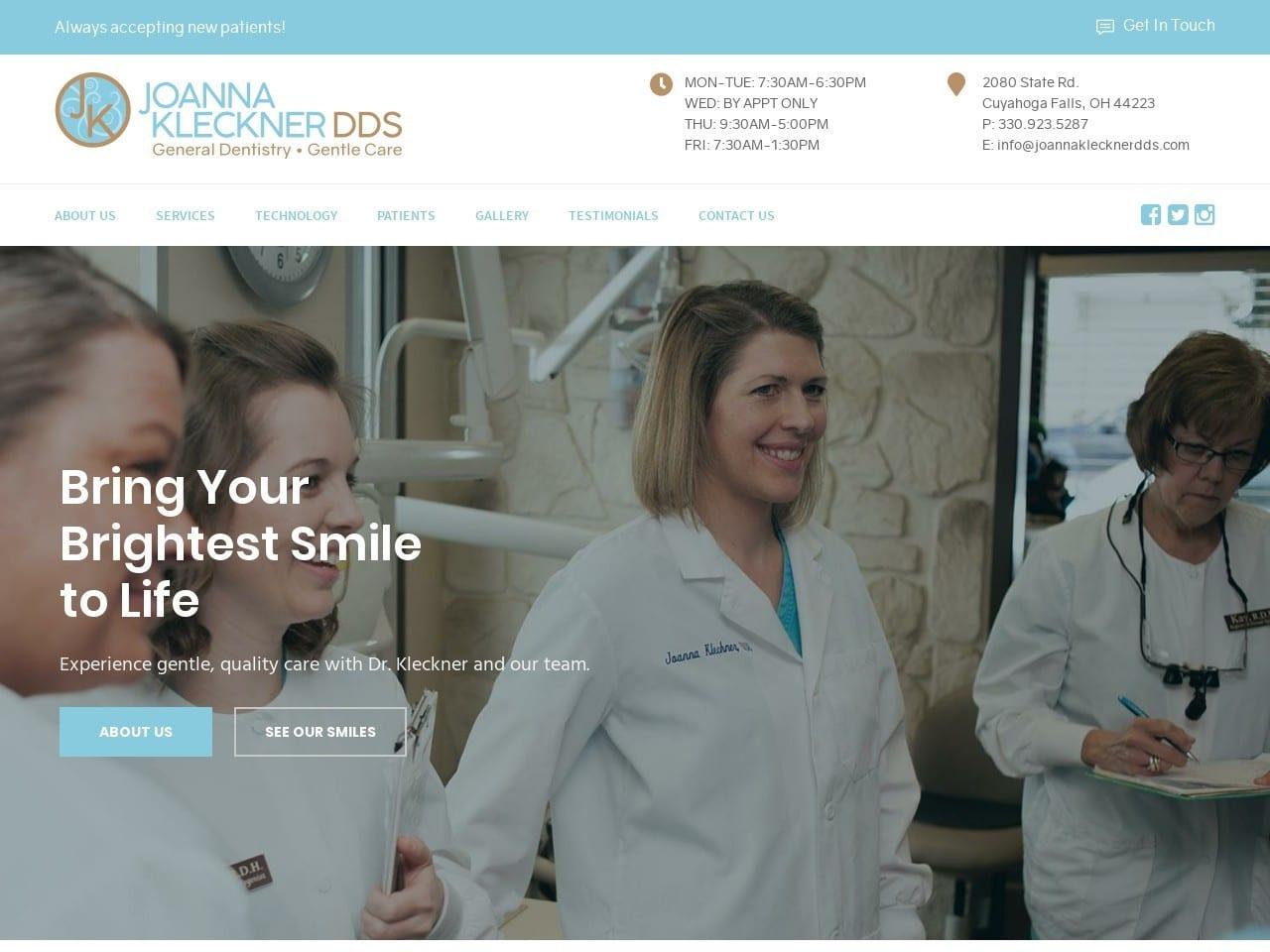 Joanna Kleckner DDS