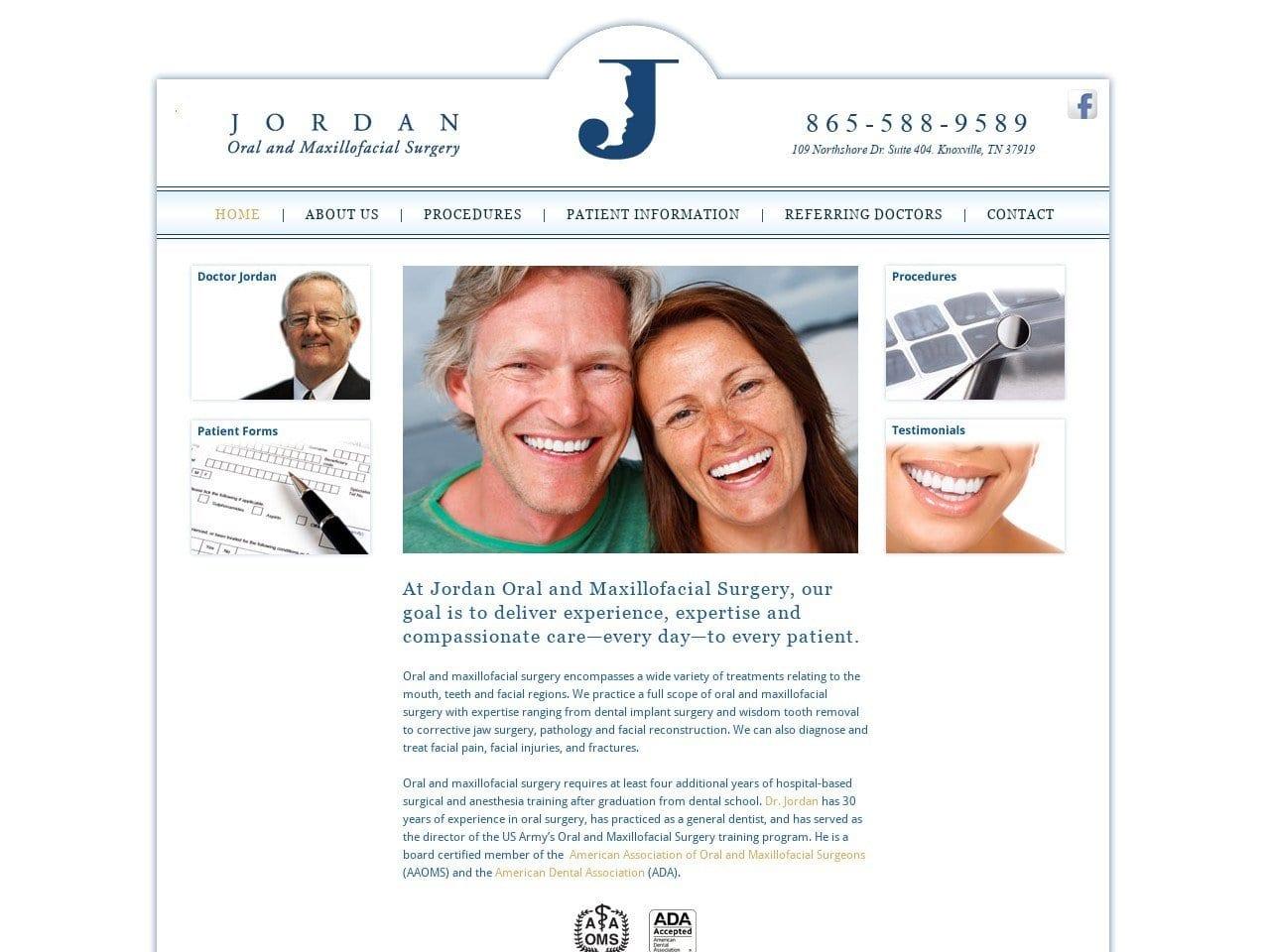 Jordan Oral & Maxillofacial Surgery screenshot