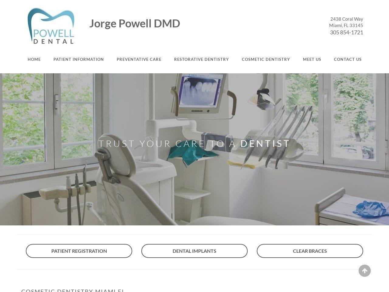 Dr. Joge L. Powell DMD