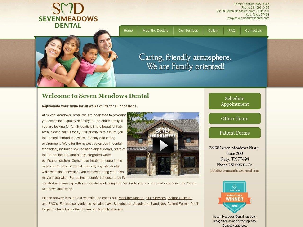 Seven Meadows Dental screenshot