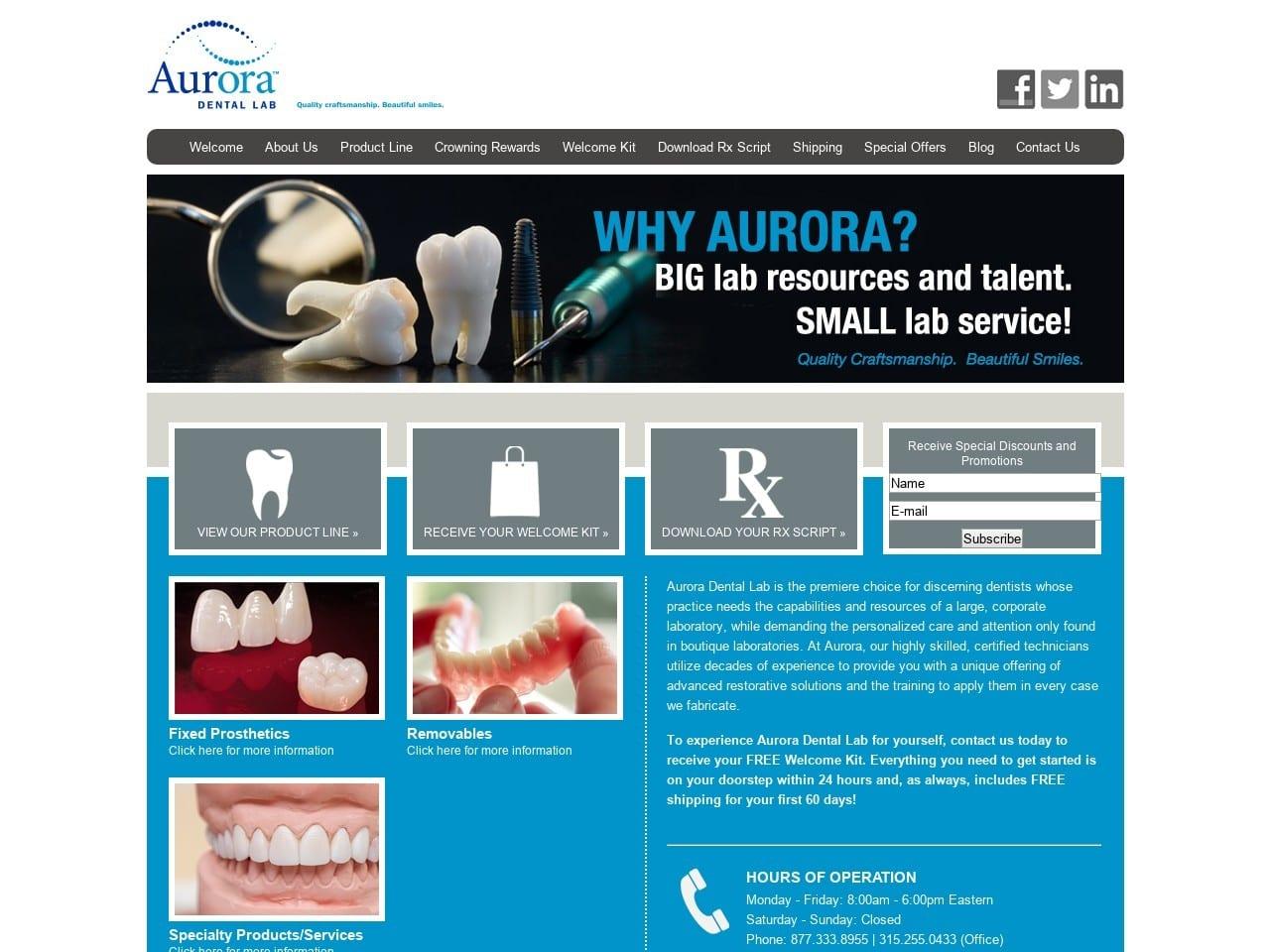 Aurora Dental Studio screenshot