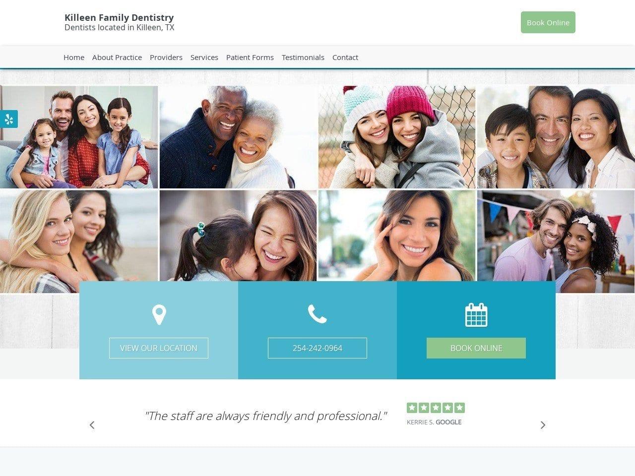 Killeen Family Dentistry Costa Jason D DDS screenshot
