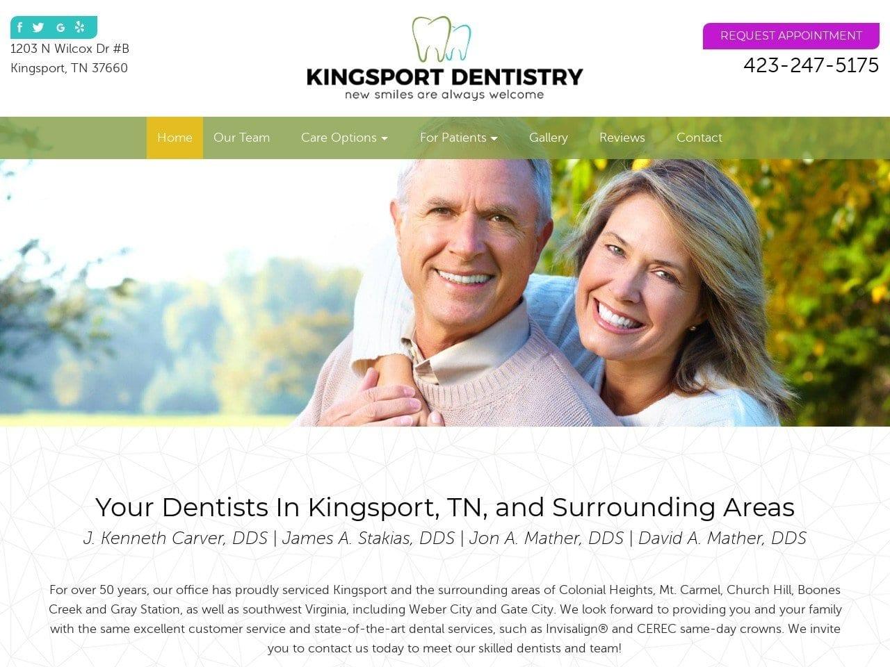 Kingsport Dentistry: Drs. Carver, Stakias, Mather, & Mather