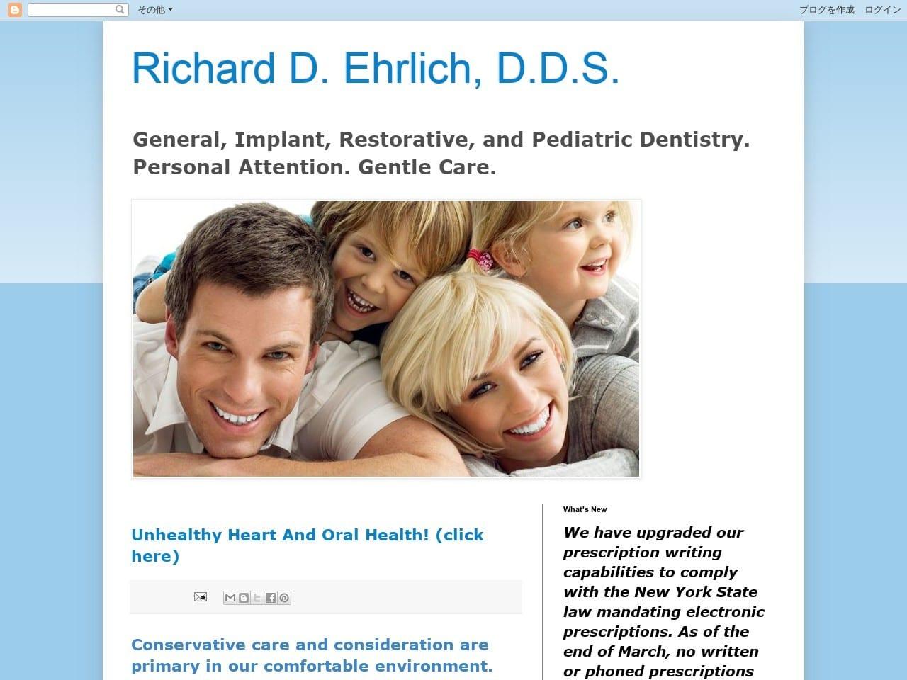 Ehrlich Richard D DDS