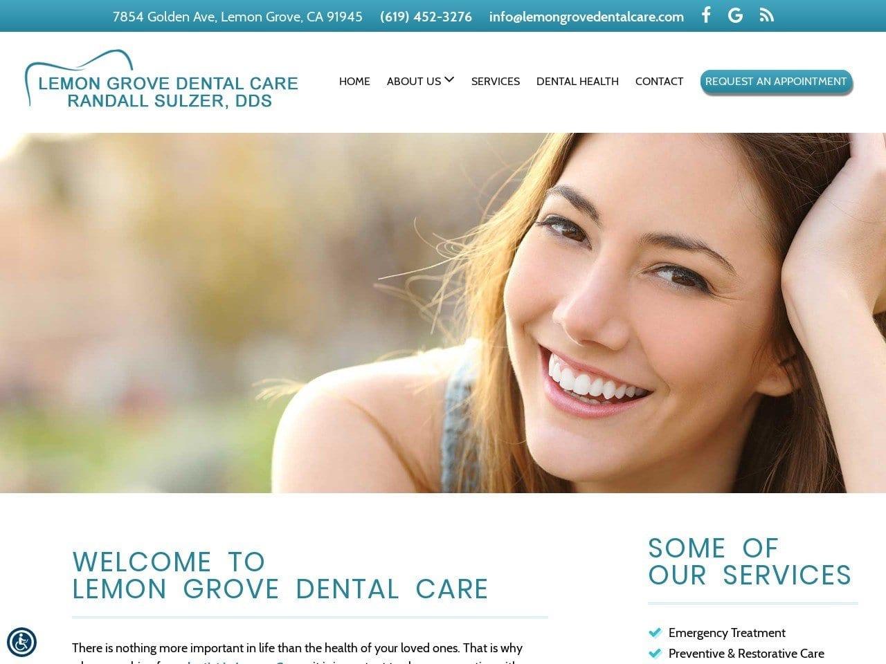 Dr. Randall J. Sulzer Dds screenshot