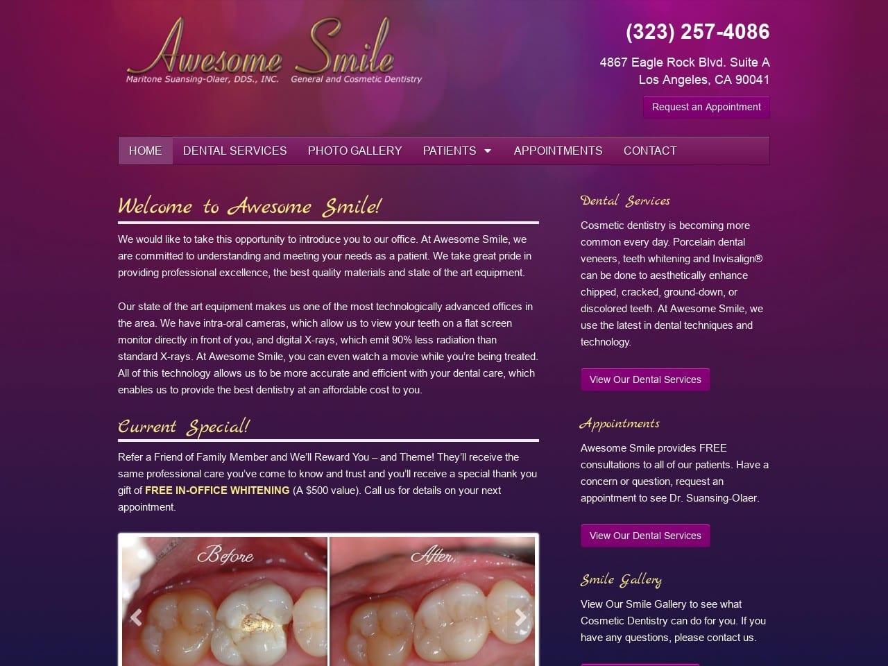 Awesome Smile Dental screenshot