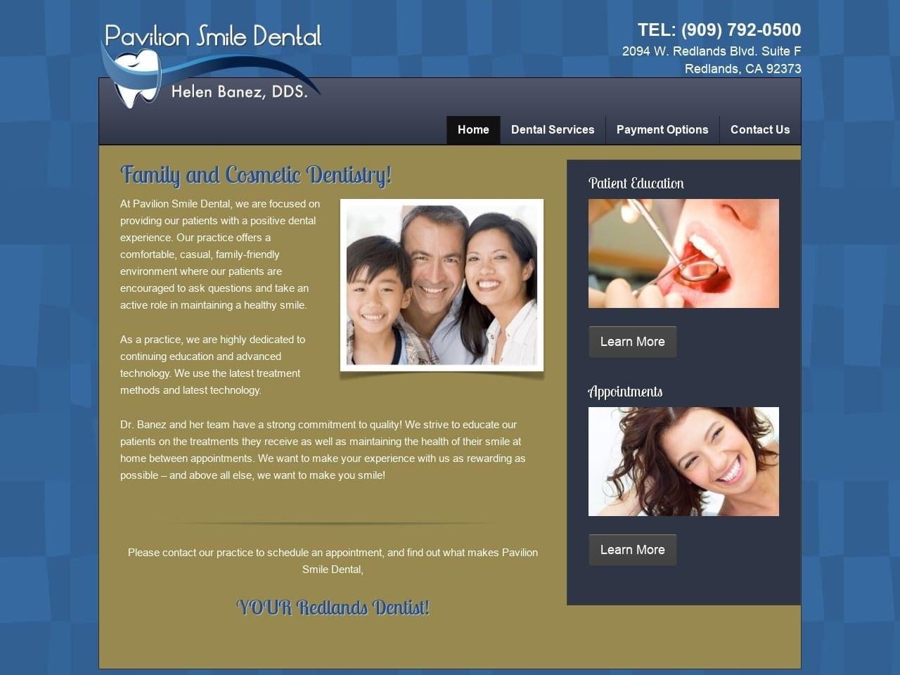 Helen Banez DDS screenshot