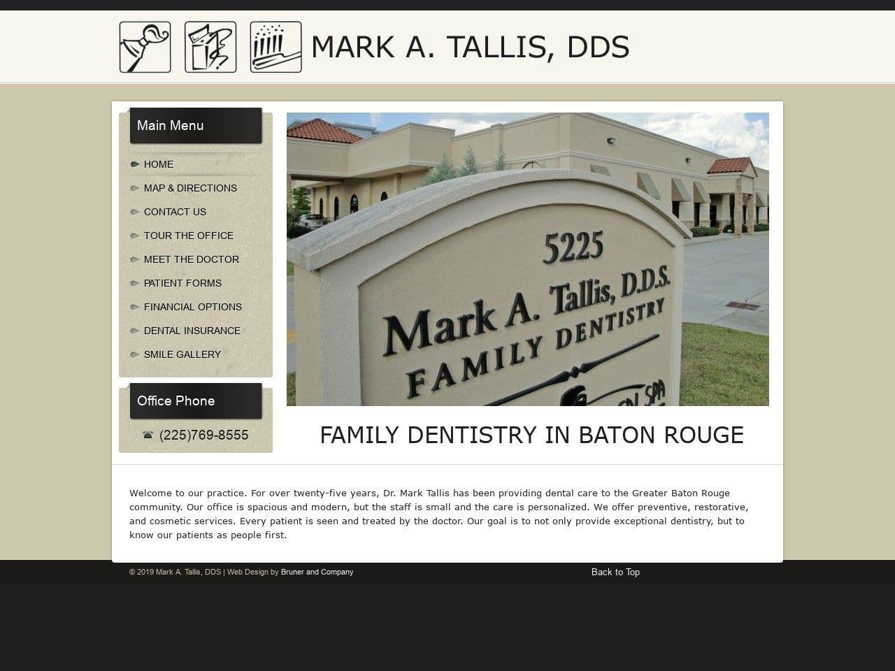 Mark A. Tallis DDS