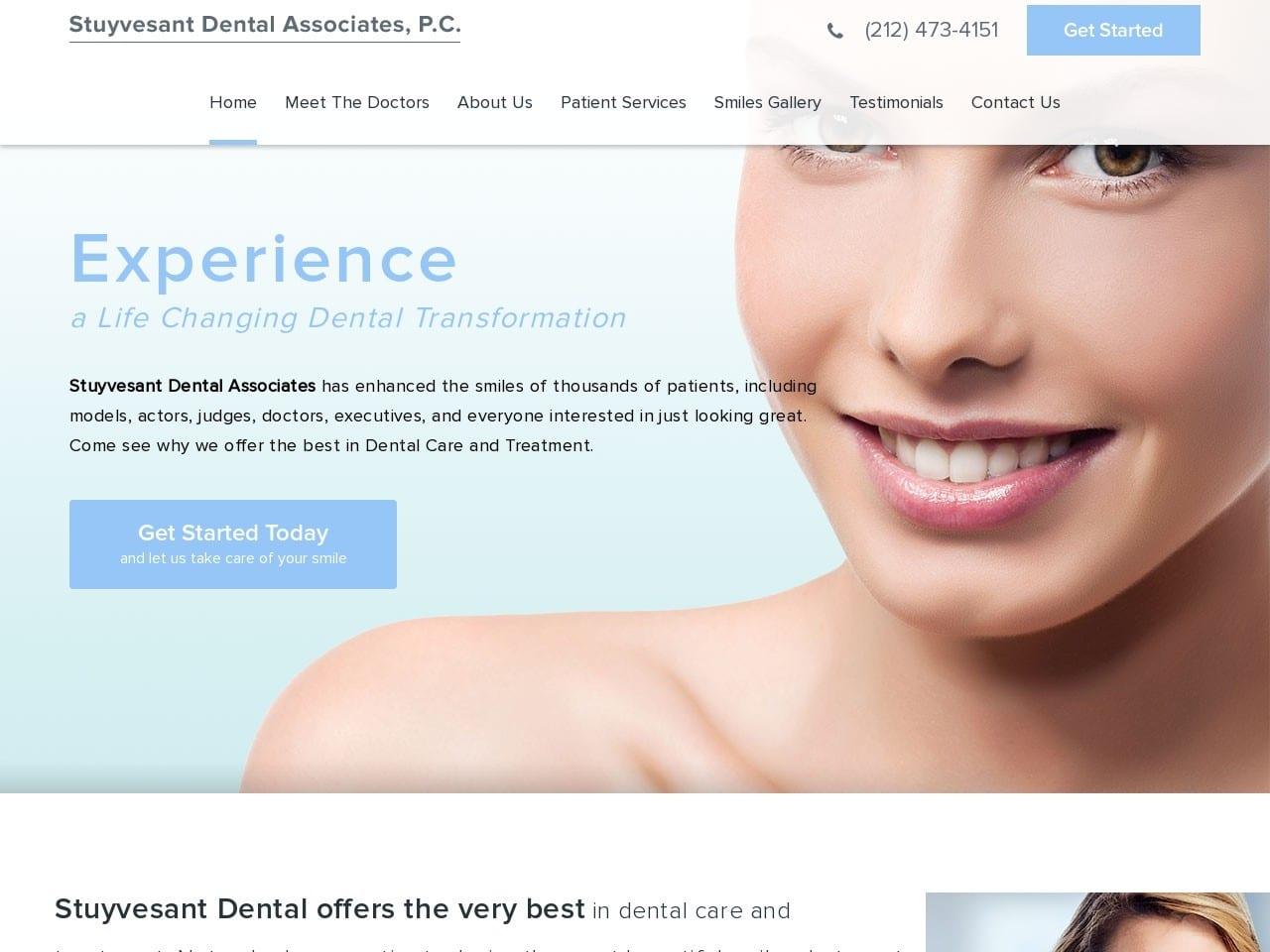 Stuyvesant Dental screenshot