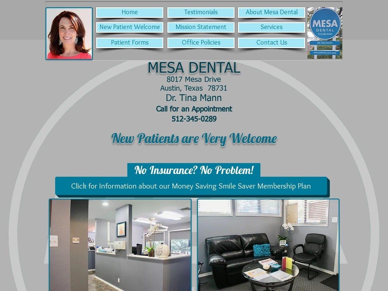 Mesa Dental screenshot