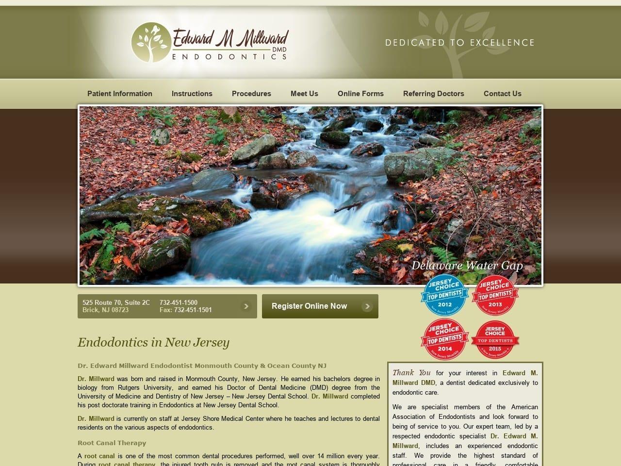 Millward Edward M MD