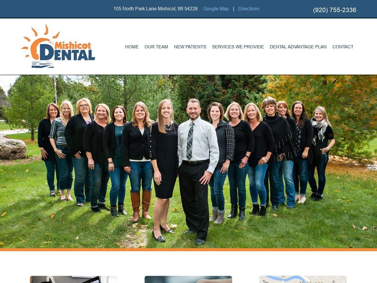 Mishicot Dental screenshot