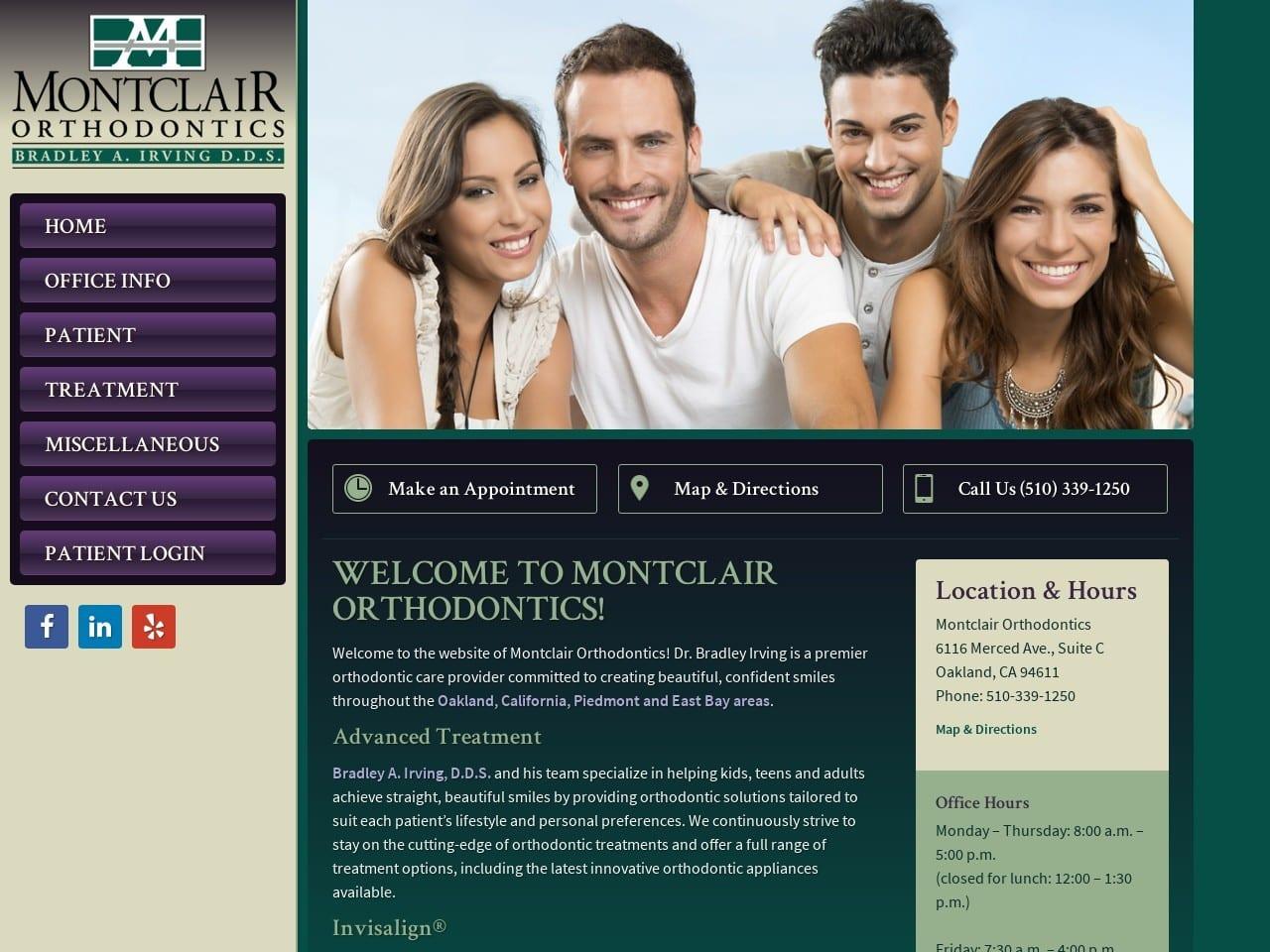 Montclair Orthodontics Dr. Bradley Irving
